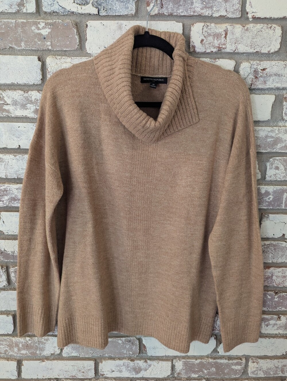 Banana Republic Camel Turtleneck Sweater
